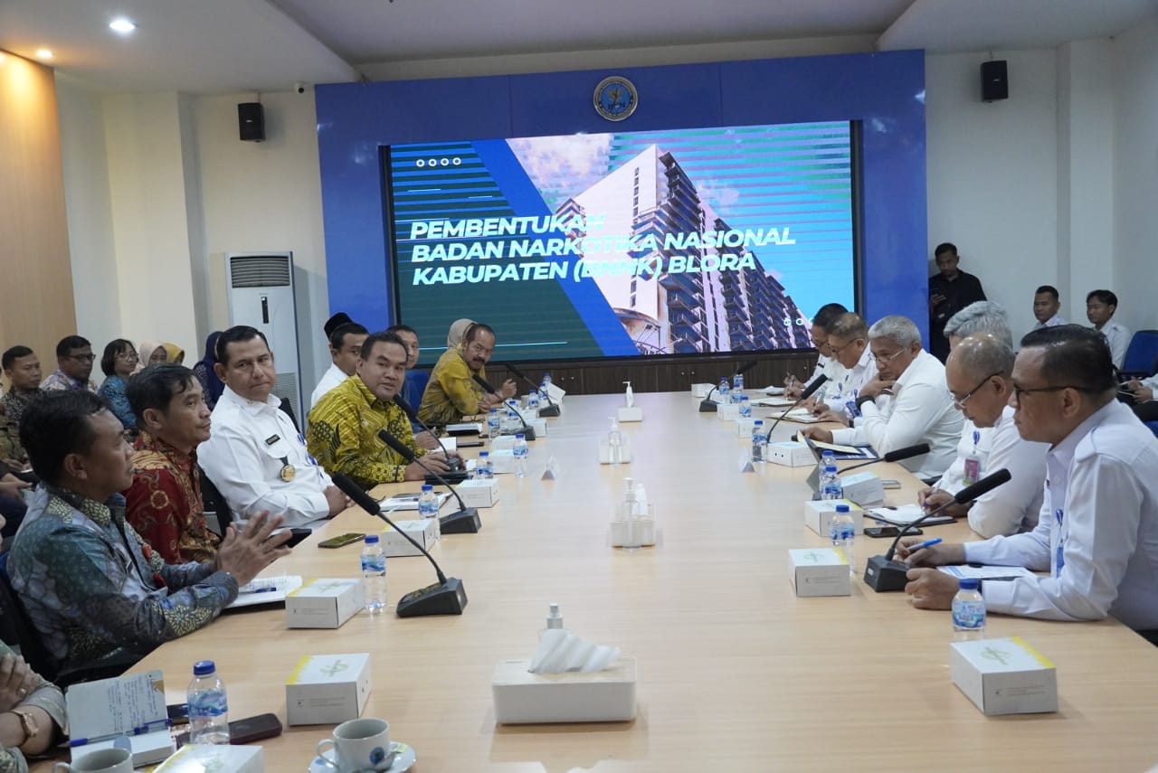 Bupati Blora Audiensi ke BNN RI Berharap Kantor BNNK Segera Berdiri di Blora