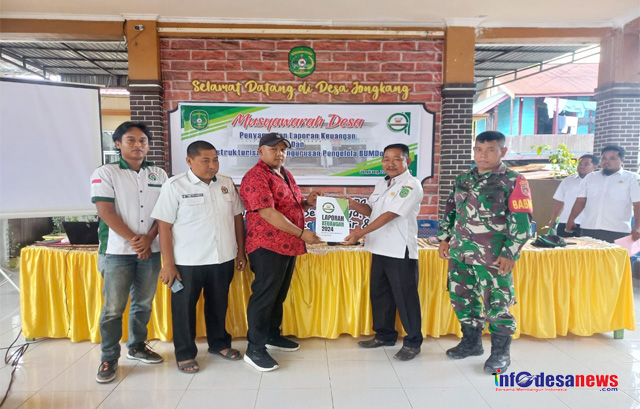 Musyawarah Desa, Babinsa Jongkang Harap BUMdes Dapat Meningkatkan Kemajuan Desa