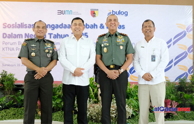 BULOG Gandeng TNI dan KTNA untuk Dorong Optimalisasi Penyerapan Gabah dan Beras di Tahun 2025