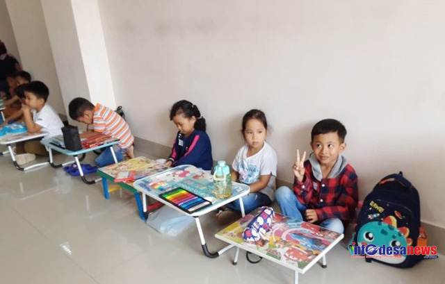 Credit Union Sauan Sibarrung Gelar Lomba Mewarnai di Expo 2025, Edukasi Anak Sejak Dini