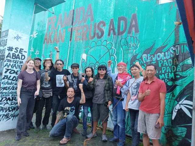 Seniman dari Berbagai Daerah Hadir di Blora, MenghidupkAan Warisan Sastra Pramoedya Ananta Toer Lewat Mural