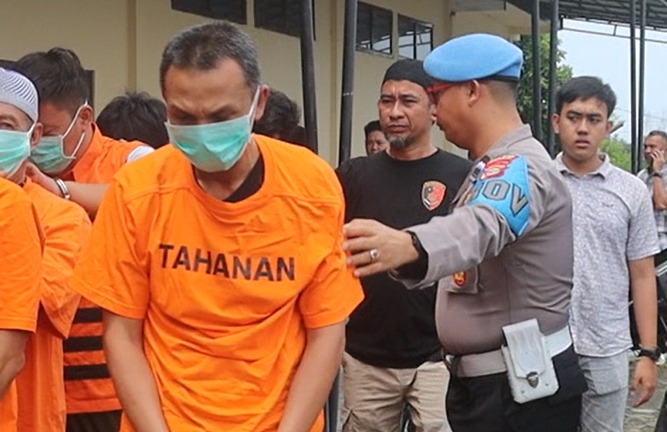 Guru Ngaji Pelaku Pencabulan Digelandang Polisi Lampung Selatan