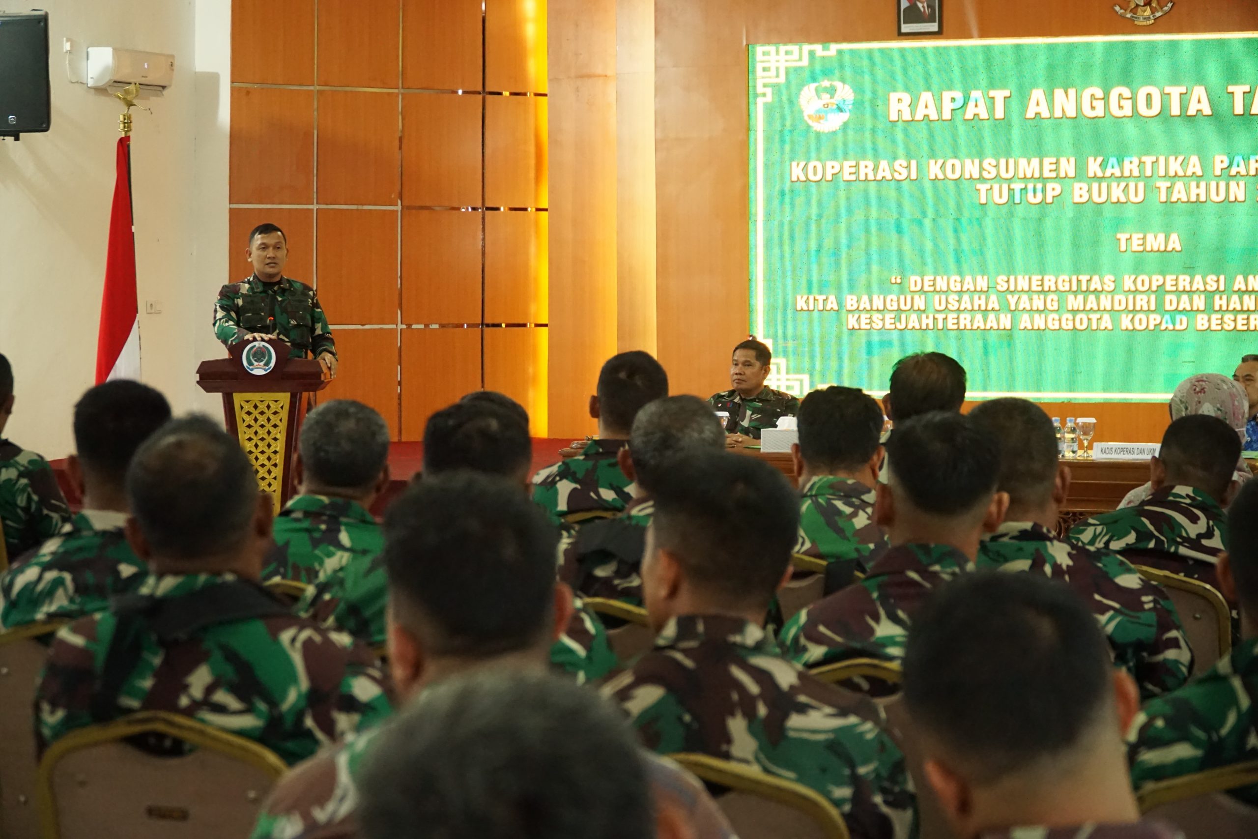 Koperasi Konsumen Kartika Parikesit Sejahtera Kodim 0906/Kkr Adakan Rapat Anggota Tahunan