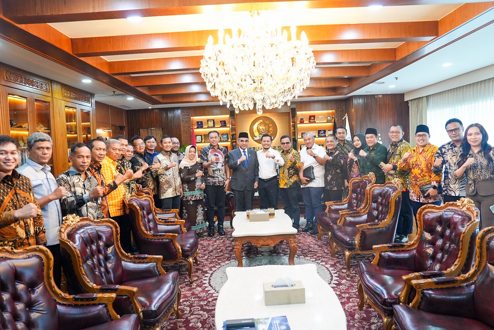 Dukung 4 Program Utama Presiden, Ketua Umum ADKASI Siswanto Silaturahmi Dengan Ketua MPR, DPR RI