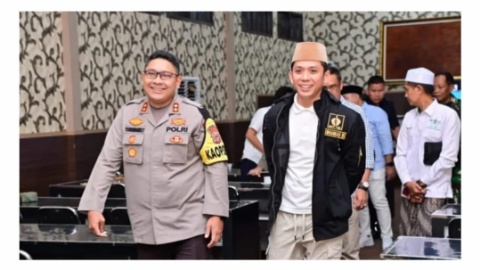 Bupati dan Forkopimda Hadiri Video Conference Bersama Kapolri dan Panglima TNI untuk Monitoring Kamtibmas Arus Mudik Lebaran