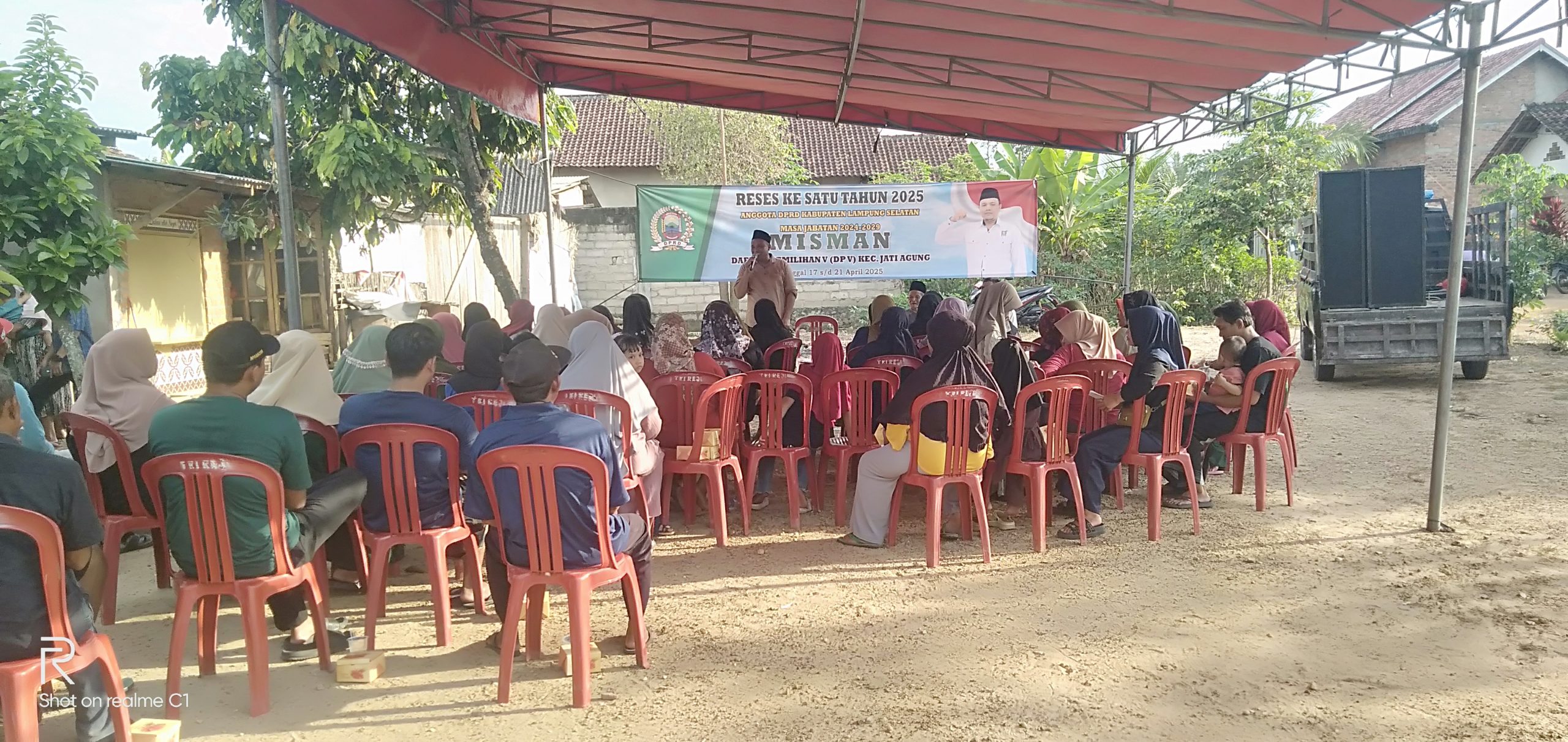 Misman Serap Aspirasi Masyarakat Didalam Reses Kesatu Tahun 2025 Di Desa Sinar Rejeki