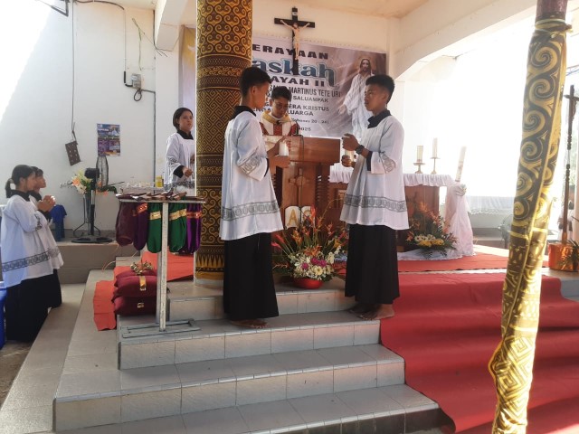 Pastor Harda, Tekankan Kemenangan Yesus atas Maut di Perayaan Paskah Wilayah II TeTe Uri