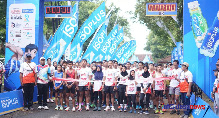 Ribuan Peserta Semarakkan Bima Cepu RUN 25 di Blora