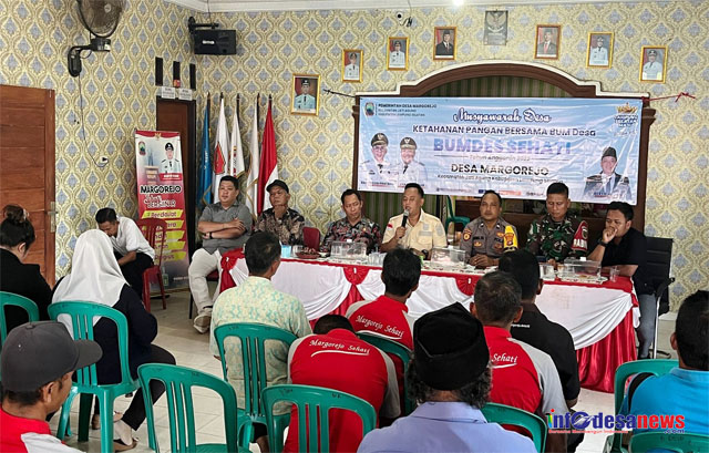 Ayam Petelur Prioritas Program Ketahanan Pangan Dalam Musdes Pemdes Margorejo Bersama Bumdes Sehati