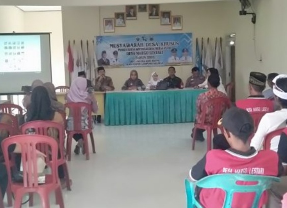 Pemdes Margolestari Musdesus Ketahanan Pangan Bersama Bumdes Lestari Fokus Dibudidaya Ikan Patin