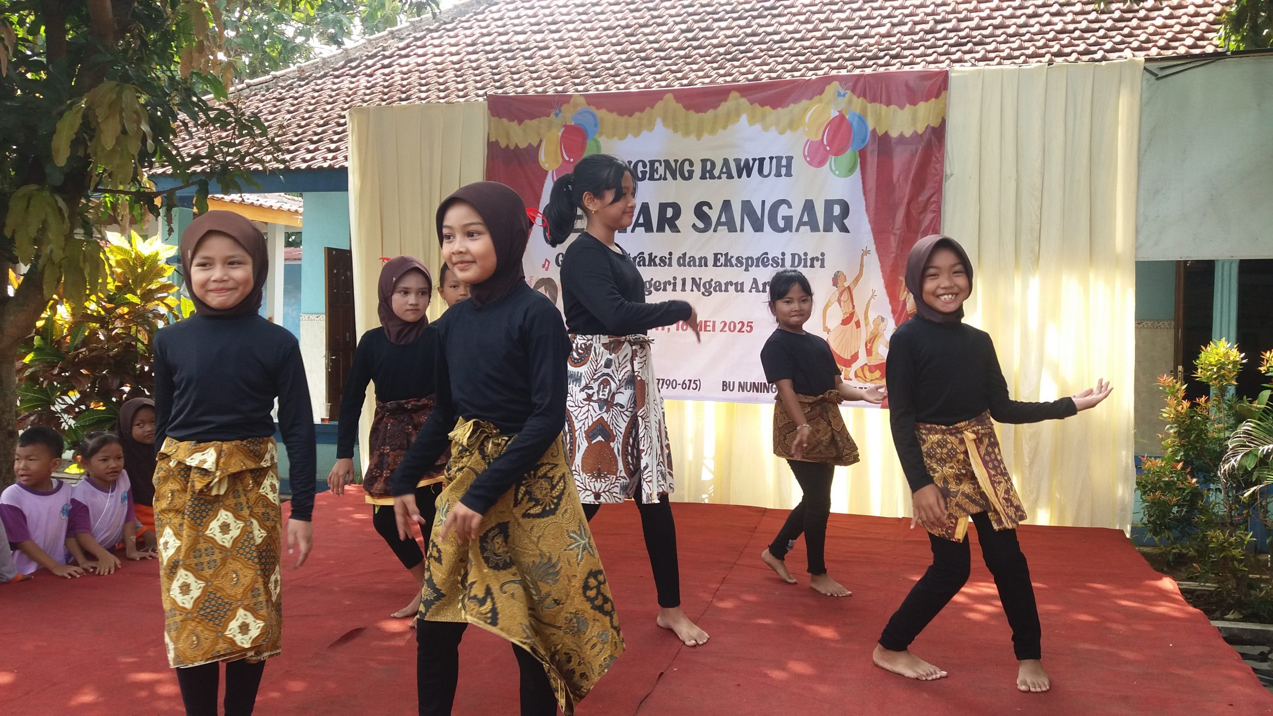 Dorong Siswa Kreatif, SD Negeri 1 Ngaru Aru Banyudono Gelar ‘Gebyar Sangar’dan Market Day