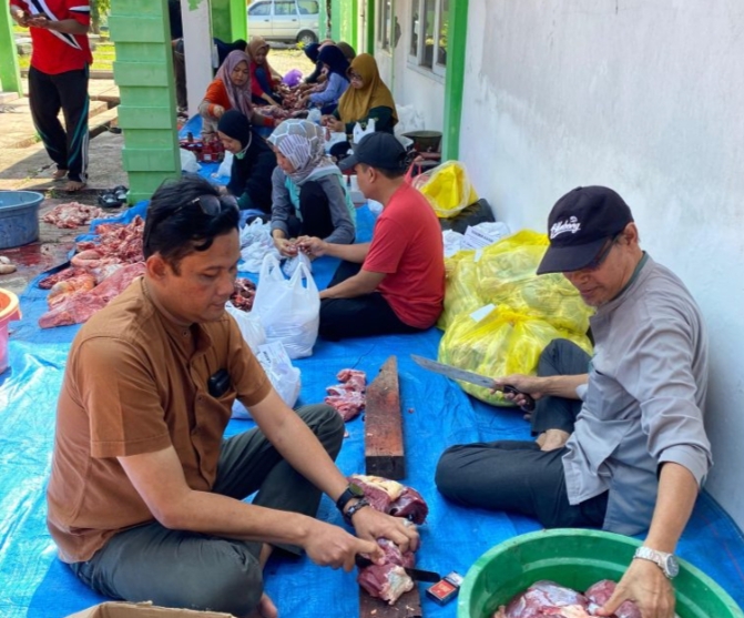 RSUD dr. R. Soetijono Blora Gelar Penyembelihan Hewan Qurban di Hari Raya Idul Adha 1446 H