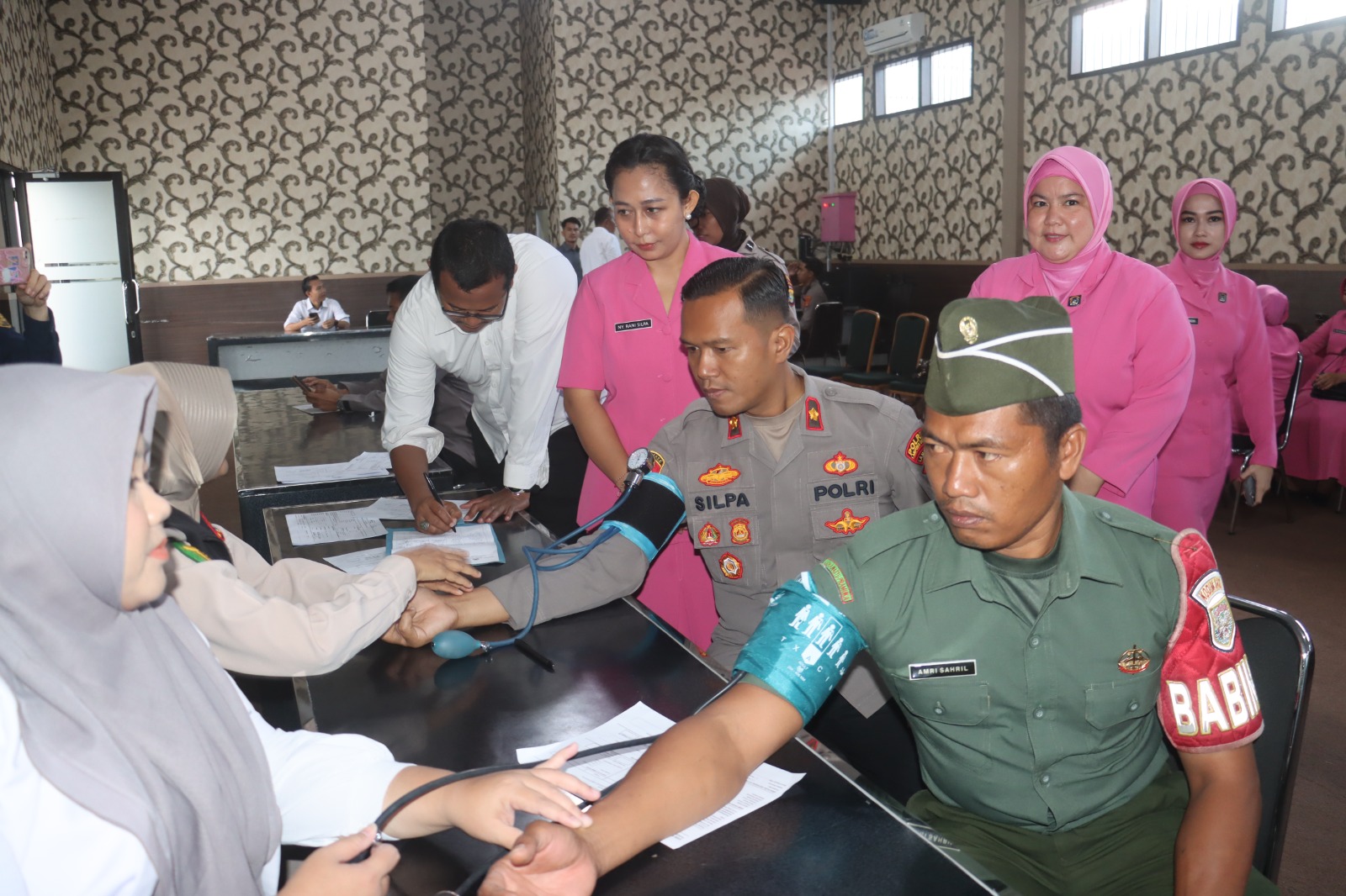 Hari Bhayangkara Ke 79 Polres Lampung Selatan Gelar Donor Darah