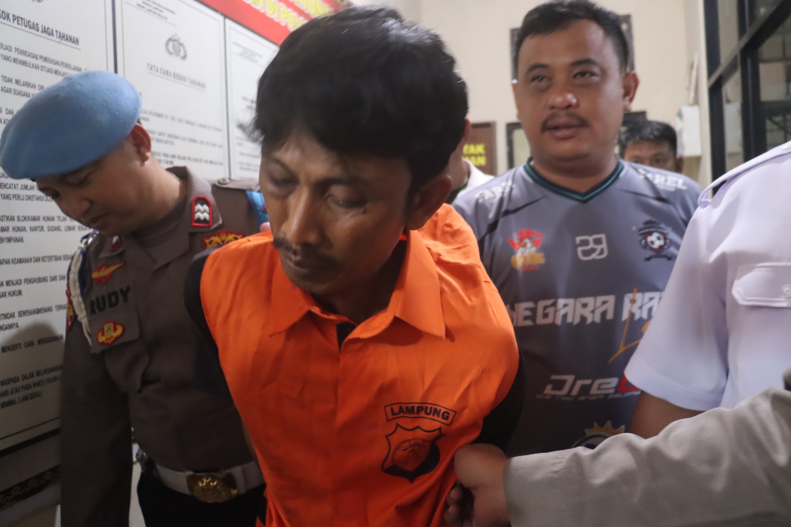 Pelaku Pemerkosaan Dan Pembunuhan Di Kebun Karet Natar Ditangkap