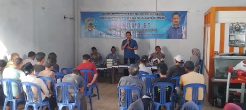 Anggota DPRD Lamsel, Fraksi PAN, Edi Waluyo Gelar Sosialisasikan IPWK