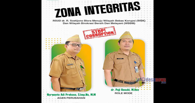 RSUD dr. R. Soetijono Blora Lulus Seleksi Administrasi Zona Integritas WBK 2025