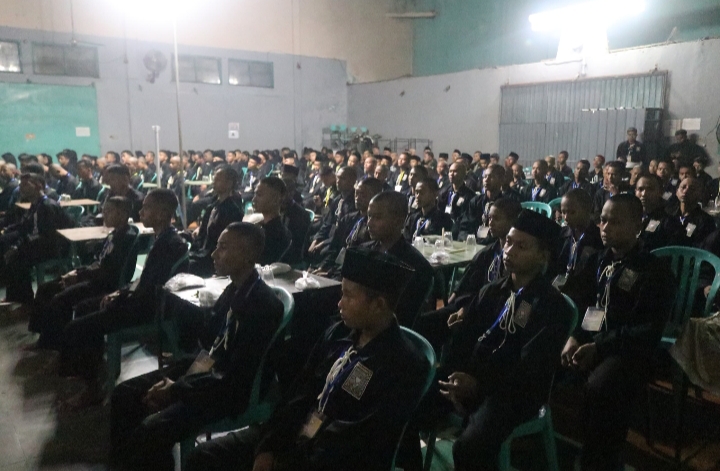 Suasana Khidmat Warnai Pengesahan Warga Baru PSHT Cabang Blora di Ngawen