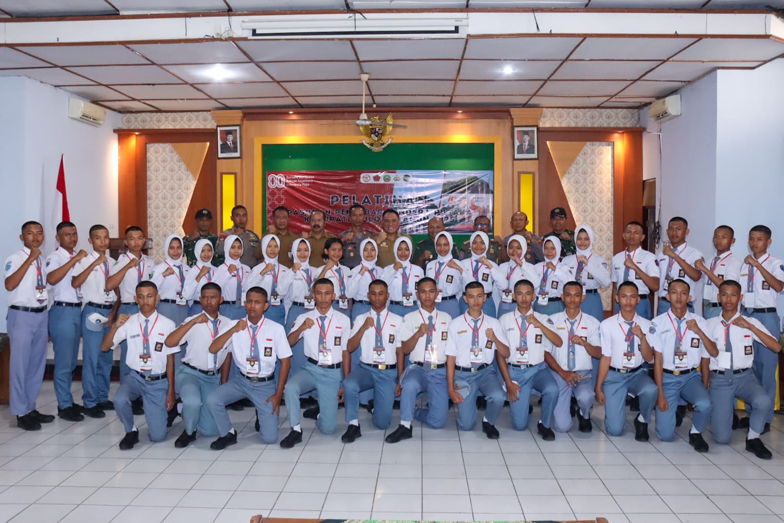 33 Pelajar Terpilih Jalani Pelatihan Paskibraka Kabupaten Blora 2025