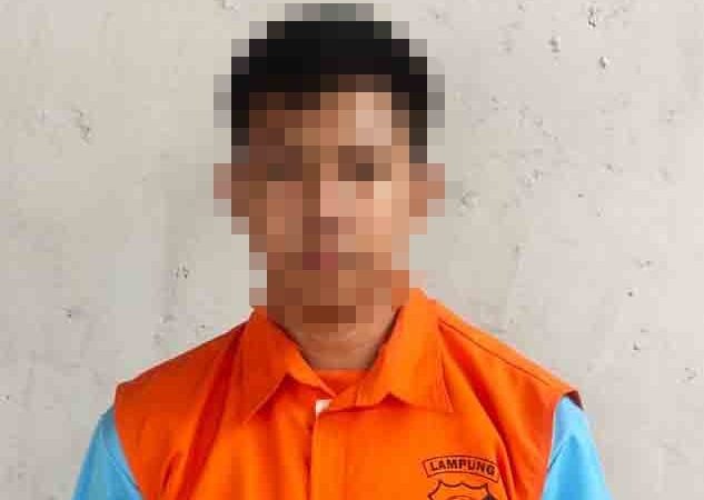 Maling Motor Di Area Pasar Modern Kalianda Ditangkap Polisi