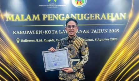 Pemkab Lamsel, Kembali Raih KLA 2025, Bukti Nyata Komitmen Lindungi Anak