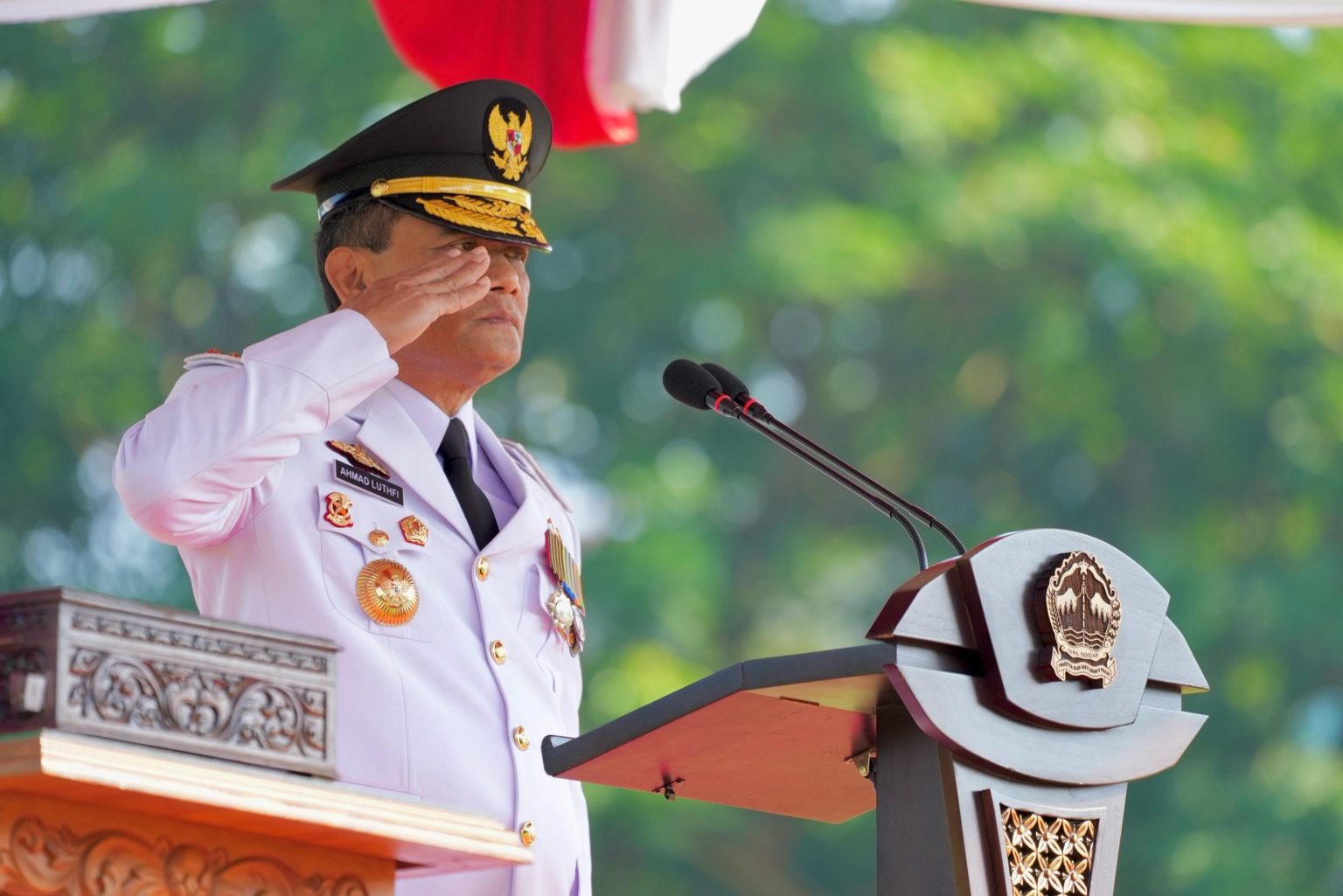 HUT ke-80 RI, Gubernur Jateng Tekankan Pentingnya Persatuan dan Kedaulatan Daerah