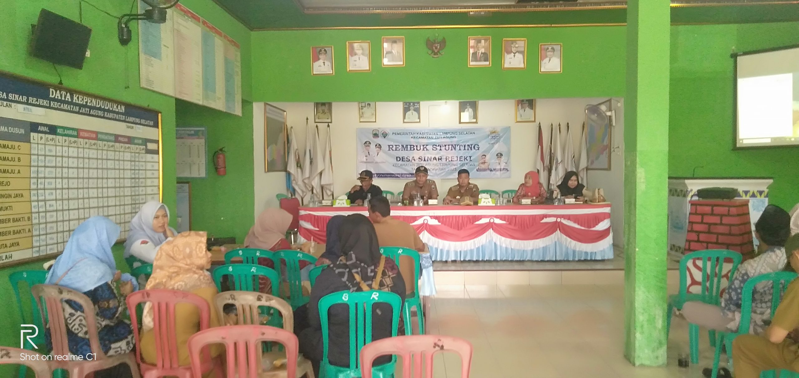 Pemerintah Desa Sinar Rejeki Gelar Rembug Stunting Tahun Anggaran 2025