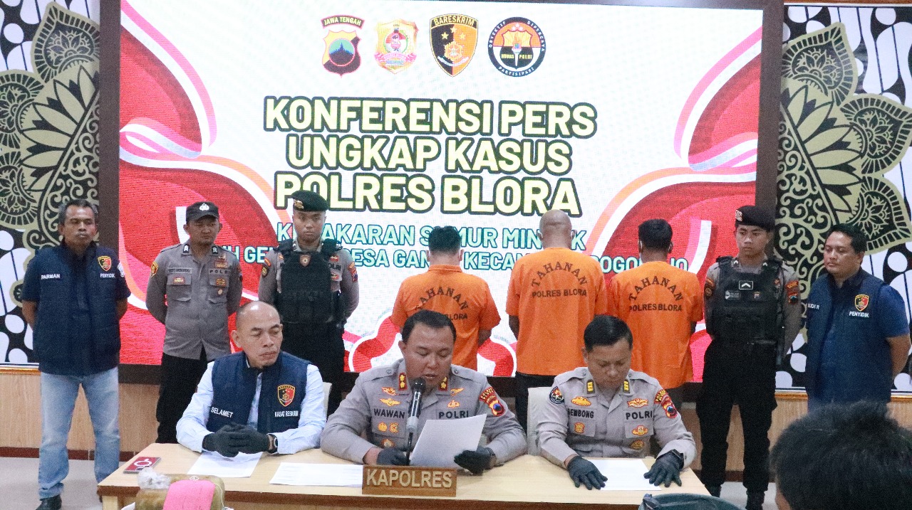Tiga Tersangka Ditentukan dalam Insiden Ledakan Sumur Minyak Ilegal di Blora