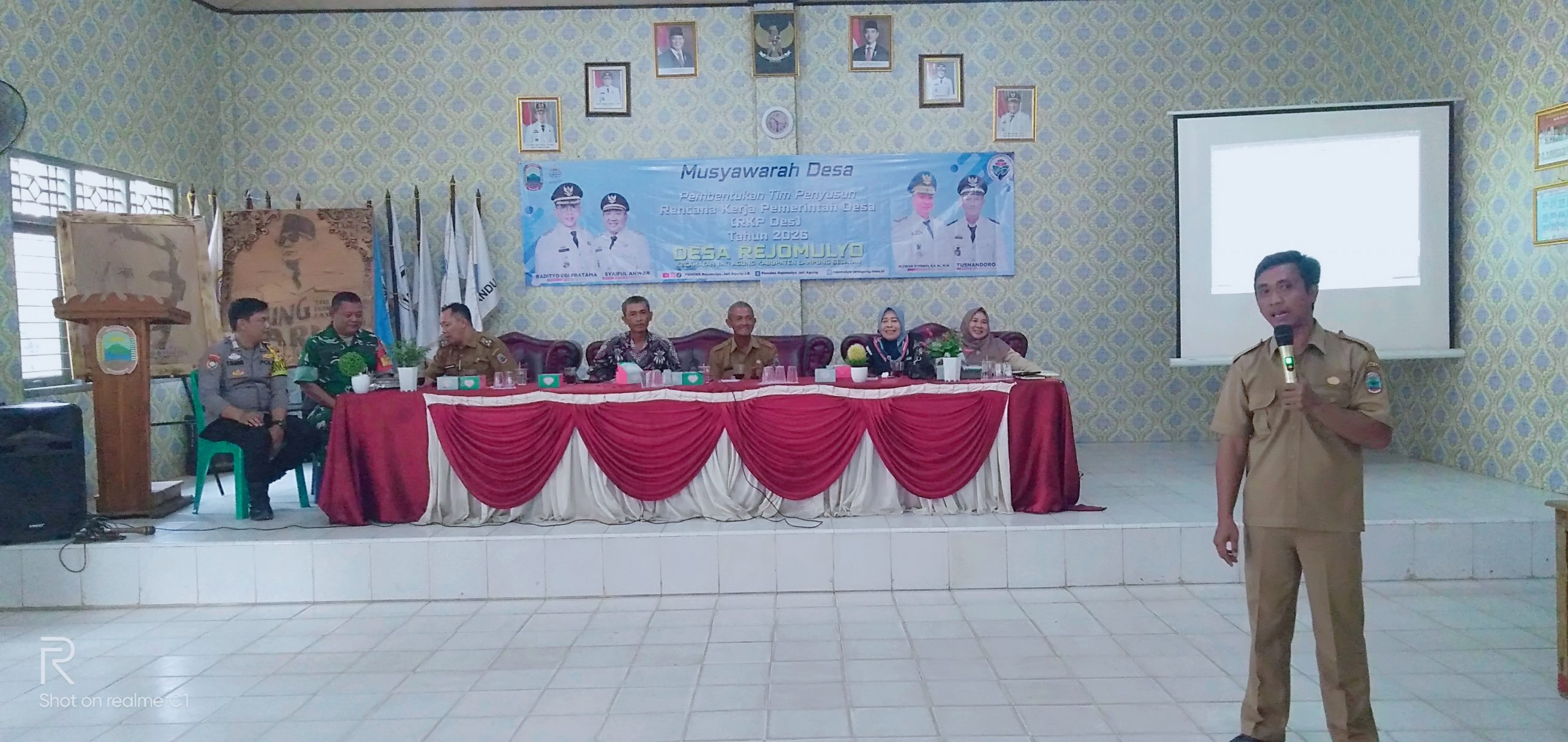 Ekonomi Serta Kesejahteraan Masyarakat Menjadi Perioritas Pada Musdes RKPDes Tahun 2026 Di Desa Rejomulyo