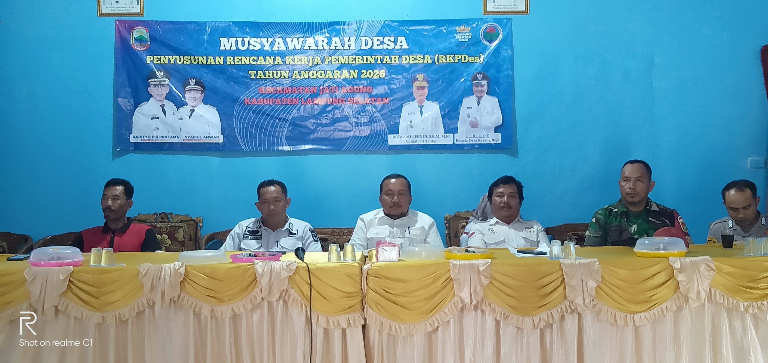 Musdes RKPDes Tahun 2026 Pemerintah Desa Karang Rejo Prioritaskan Infrastruktur Serta Ketahanan Pangan