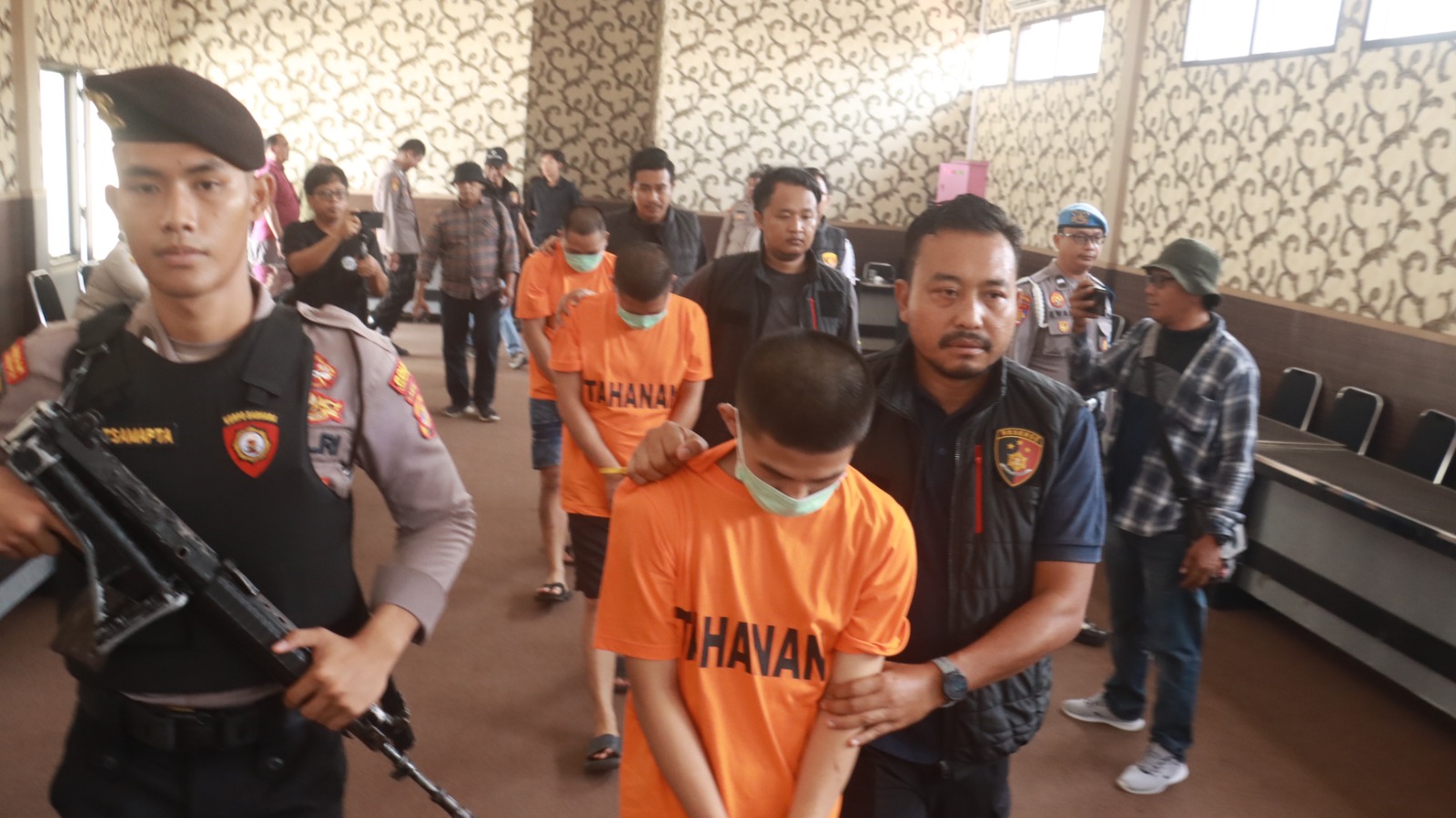Kasus Pemerasan Di Pelabuhan Bakauheni Tiga Pelaku Diringkus Polisi