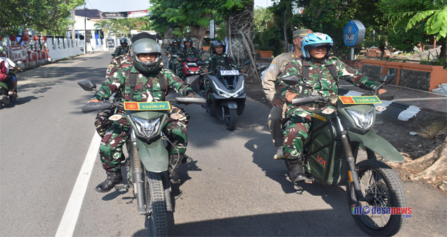 Tarik Simpatik Warga Demak Kodim 0716/Demak Gelar Patroli Gabungan Mandiri Jelang HUT Ke-80 TNI