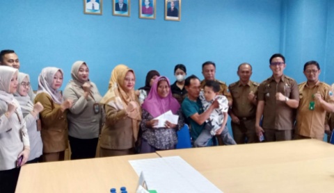 Gerak Cepat Pemkab Lamsel Luruskan Adanya Pemberitaan Dugaan Penderita Gizi Buruk di Natar