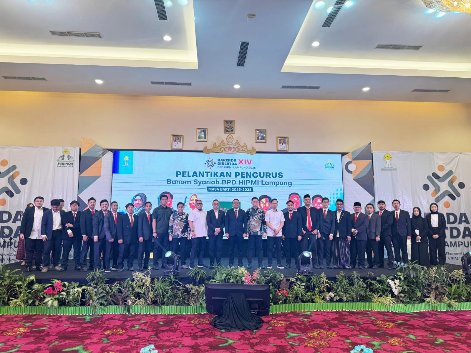 Pengurus HIPMI Syariah Lampung Dilantik, Siap Dorong Ekonomi Syariah Dan Wisata Halal