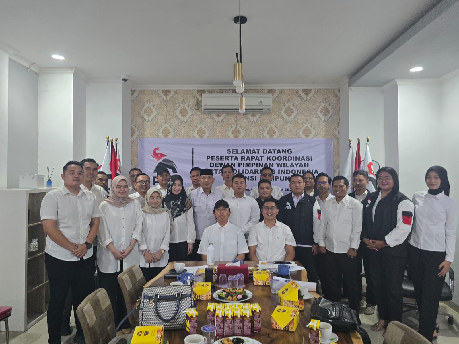 Perkuat Struktur DPW Partai Solidaritas Indonesia Lampung,Laksanakan Rakor