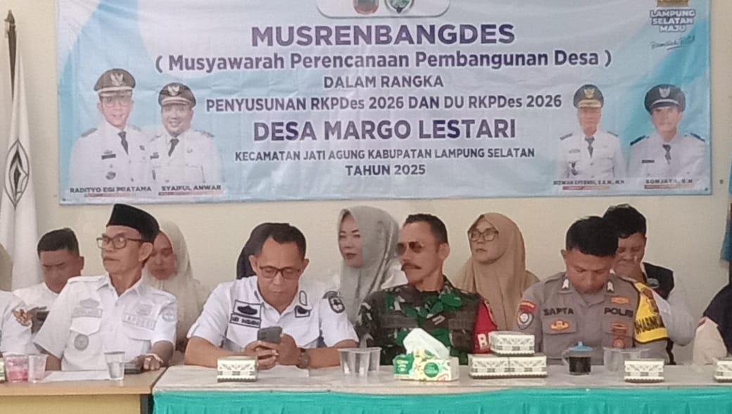 Pemerintah Desa Margo Lestari Gelar Musrenbangdes Tahun 2026 Fokus Di Pembangunan Infrastruktur