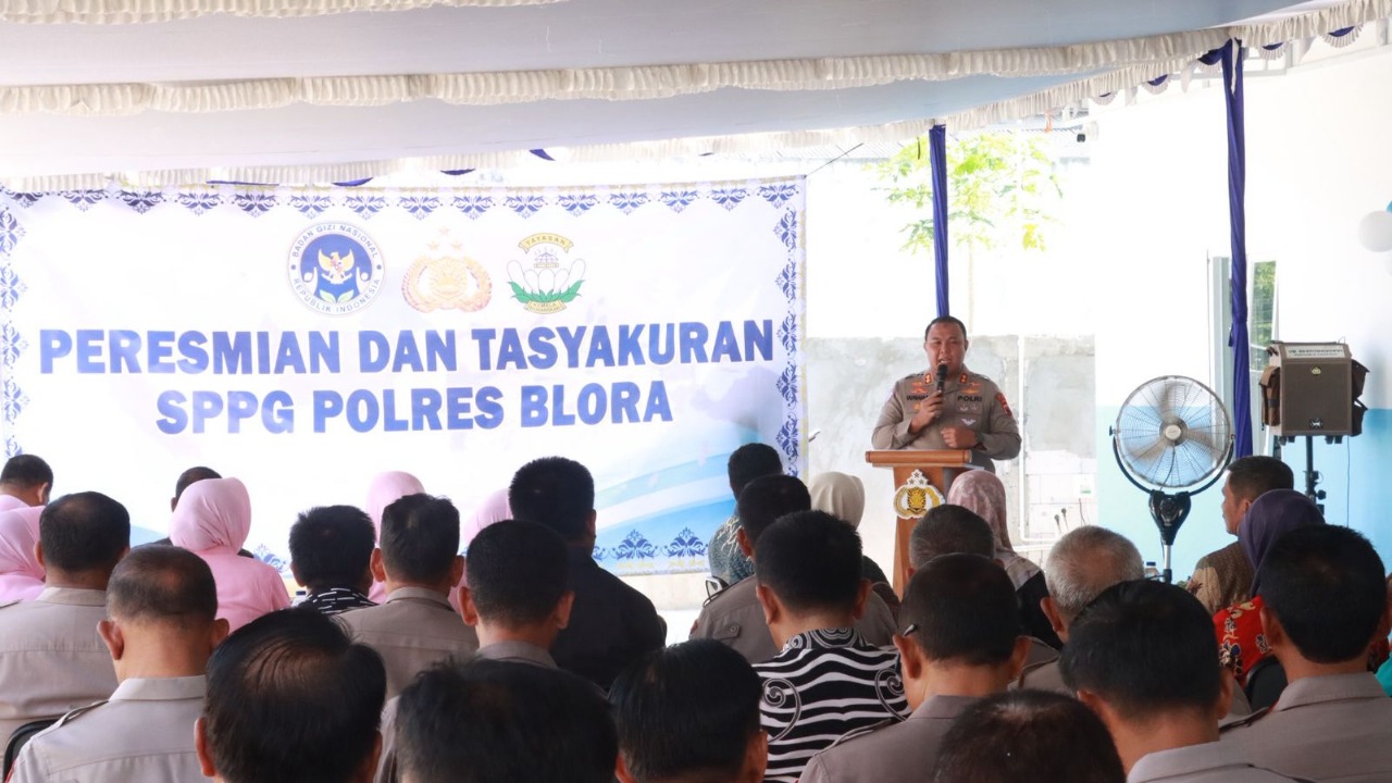 Polres Blora Resmi Operasikan Satuan Pelayanan Pemenuhan Gizi (SPPG)