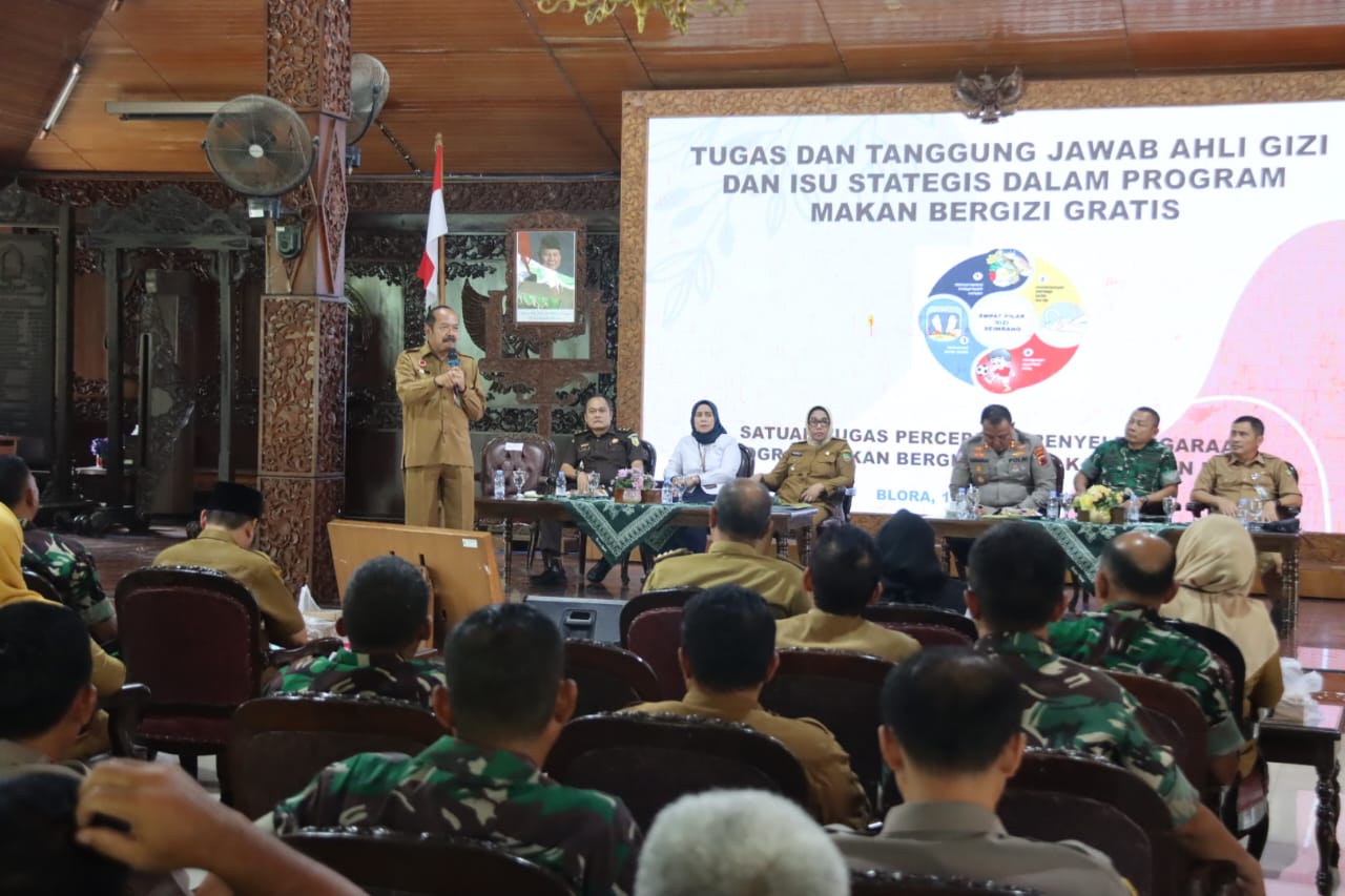 Wabup Blora Berkomitmen Perkuat Standar Higiene dan Sanitasi Dapur Program MBG