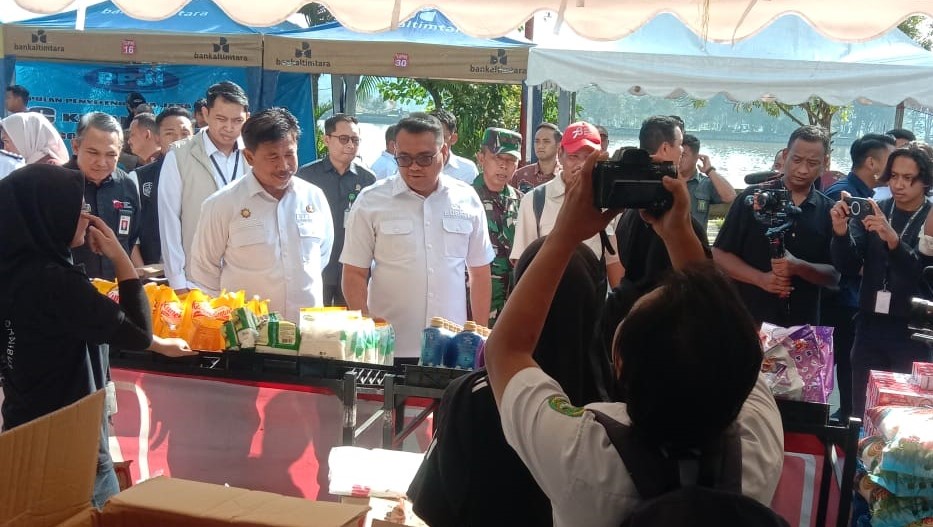 Dukung Ketahanan Pangan, Pj Kasdim Hadiri Pembukaan Gerakan Pangan Murah