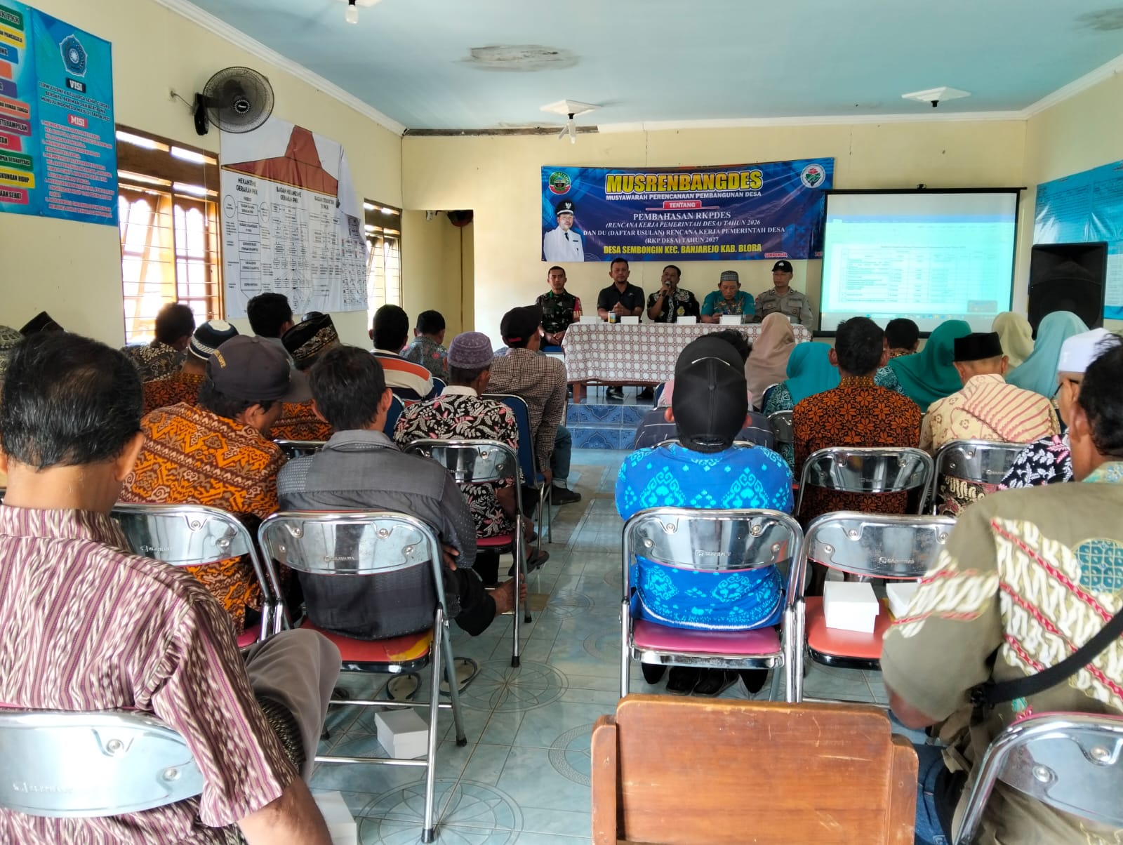 Musrenbangdes Jadi Wadah Perencanaan Pembangunan Desa Sembongin
