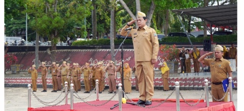 Sekda Lamsel, Supriyanto:Etos Kerja Hari ini Harus Berubah dari Rutinitas Menjadi Prestasi