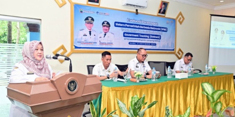 Diskominfo Lamsel, Sosialisasikan Aplikasi Government Tracking