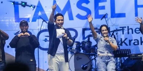 Lamsel Fest 2025 Dibuka Bupati Egi, Artis Nasional Guncang Lapangan Korpri