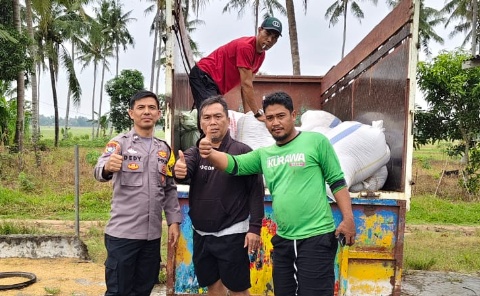 Dede Suhendar Apresiasi Kinerja Pospol Way Sulan dan Polsek Katibung Ungkap Kasus Pencurian Padi