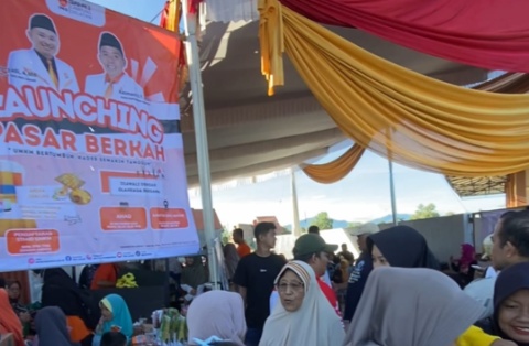 PKS Lampung Selatan Launching Program Pasar Berkah