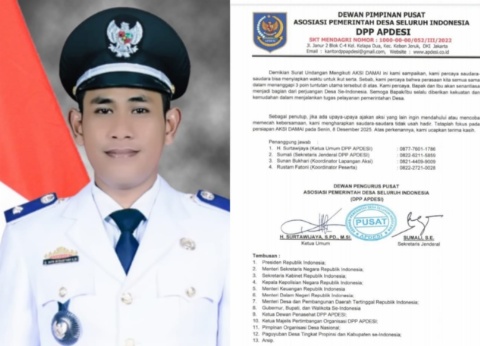 Tolak Penundaan Dana Desa, Apdesi Lampung Siap Suarakan Tegas Minta PMK 81/2025 Dicabut