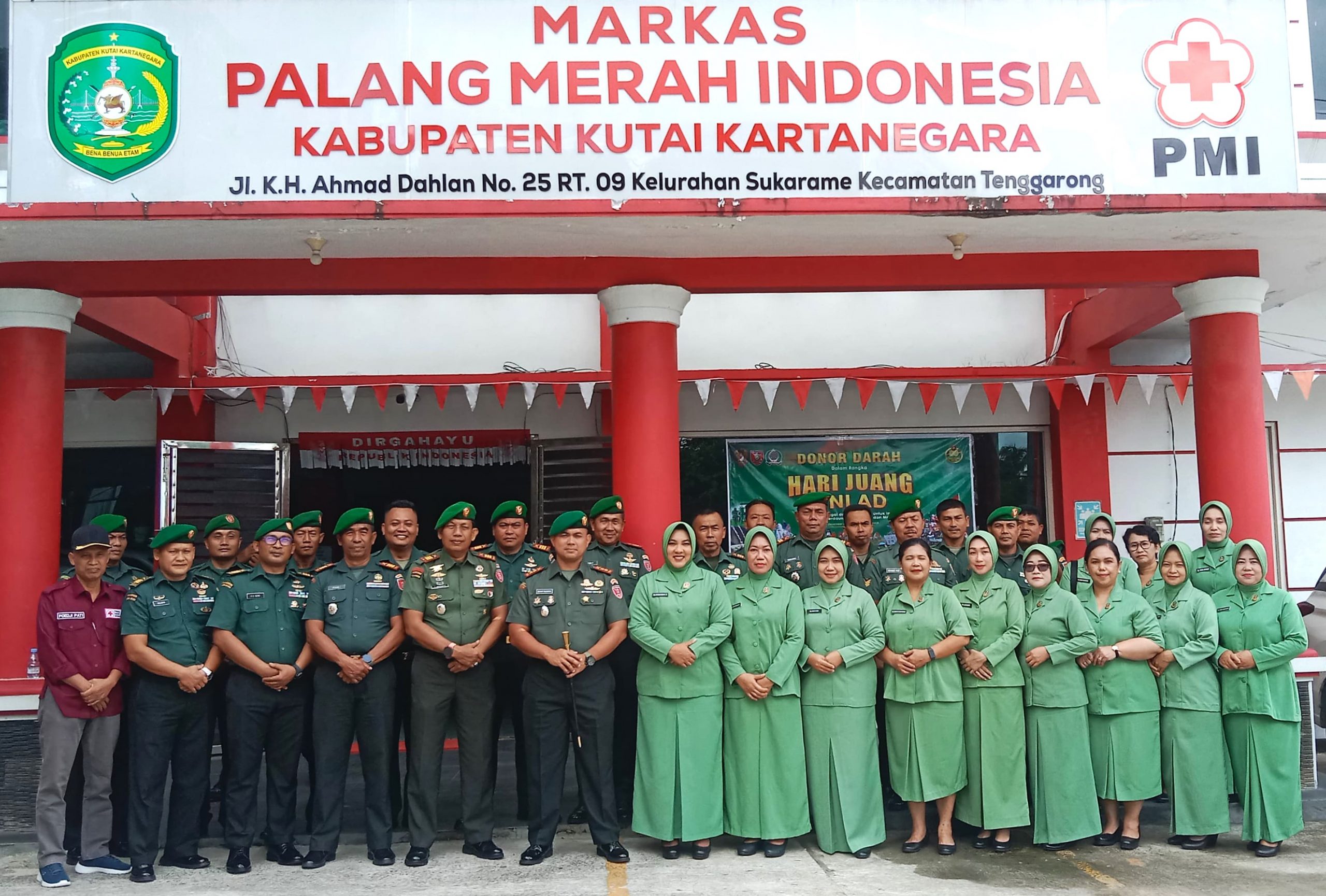 Kodim 0906/Kkr Gelar Bakti Sosial Donor Darah Peringati Hari Juang Kartika