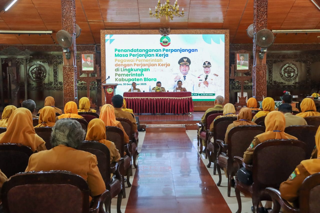 286 PPPK Kabupaten Blora Diperpanjang Kontraknya Hingga 2030, Evaluasi Kinerja Tahunan Tetap Berjalan