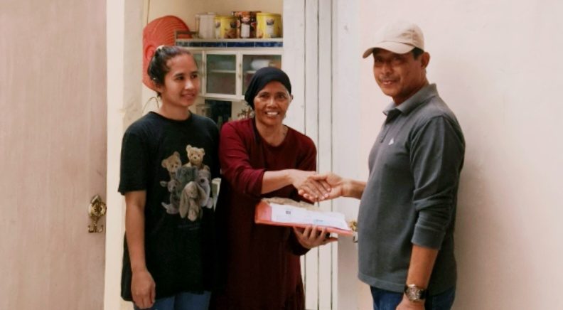 9 Atap Rumah Warga Desa Jatimulyo Hancur Berantakan Dikarenakan Angin Kencang Disertai Hujan Deras