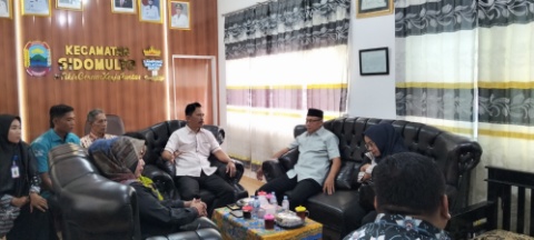 Kunjungan Komisi I DPRD Lampung Selatan, Kekosongan Sekcam Sidomulyo Jadi Perhatian