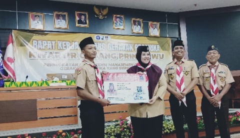Rakercab XI Gerakan Pramuka Pringsewu Resmi Dibuka